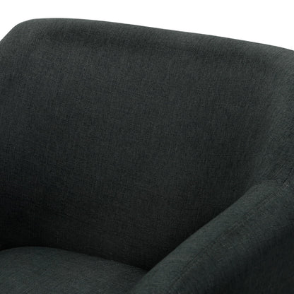 Artiss Armchair Tub Chair Charcoal Aston