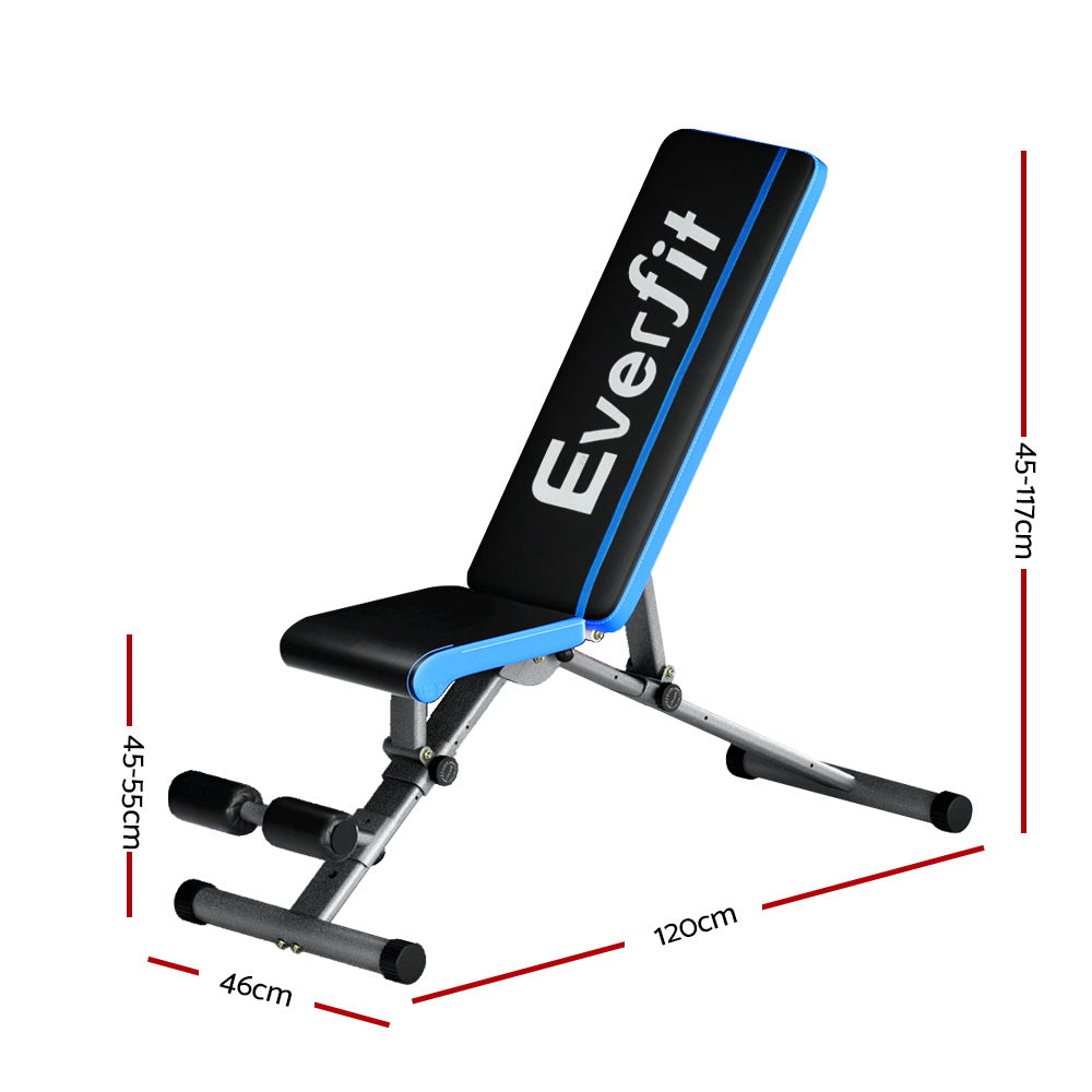 Everfit Weight Bench Adjustable FID-330kg
