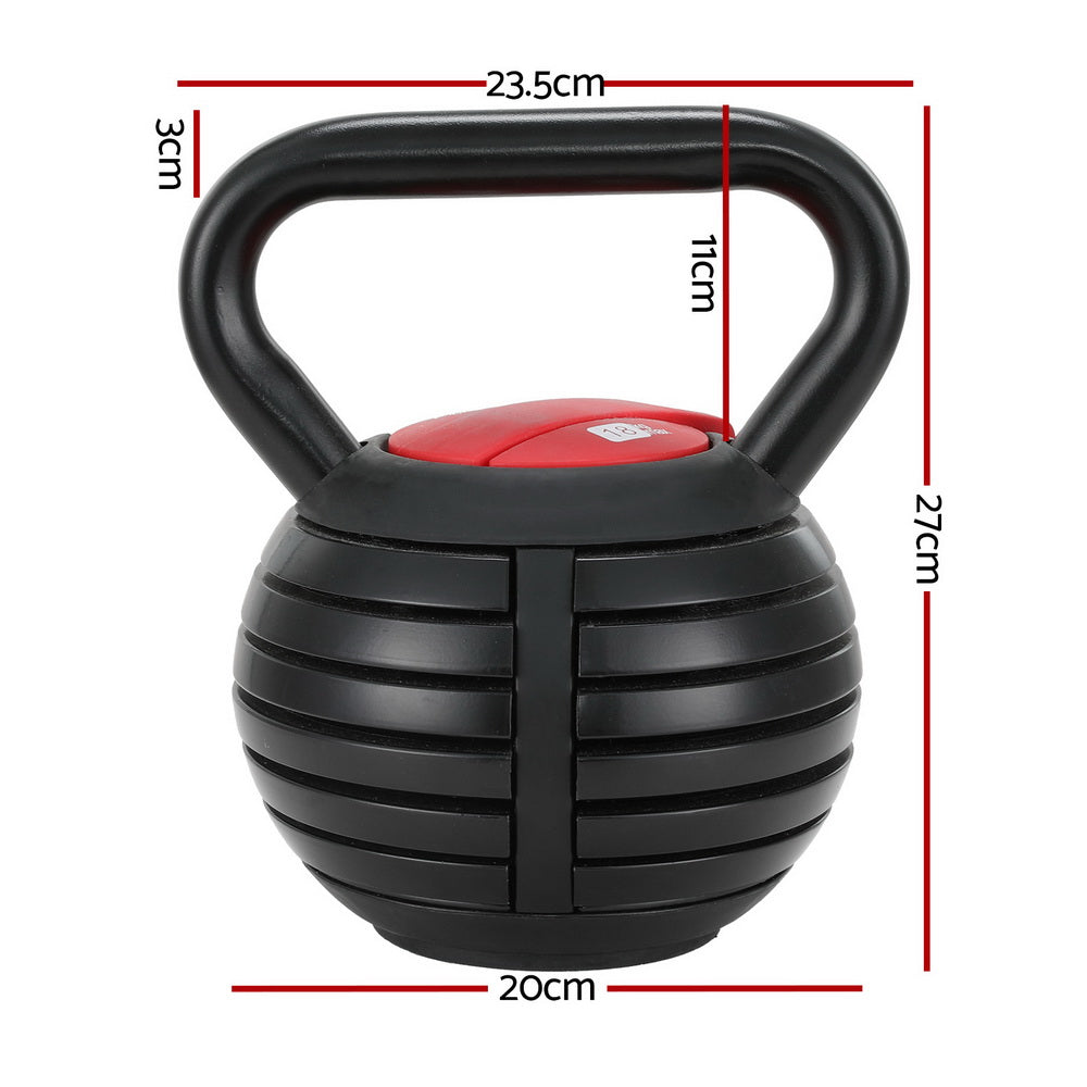 Everfit Kettlebell Adjustable-18kg