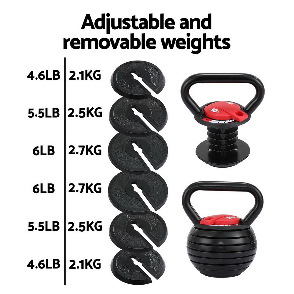 Everfit Kettlebell Adjustable-18kg