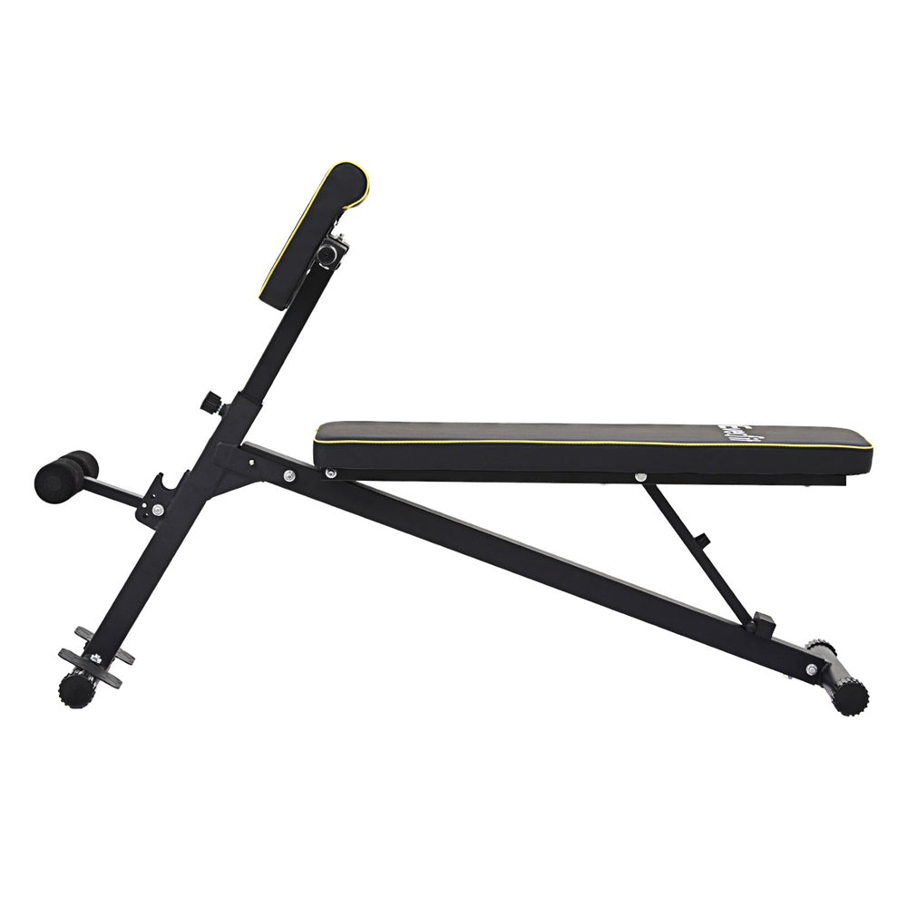 Everfit Roman Chair Adjustable Weight Bench-Preacher Curls
