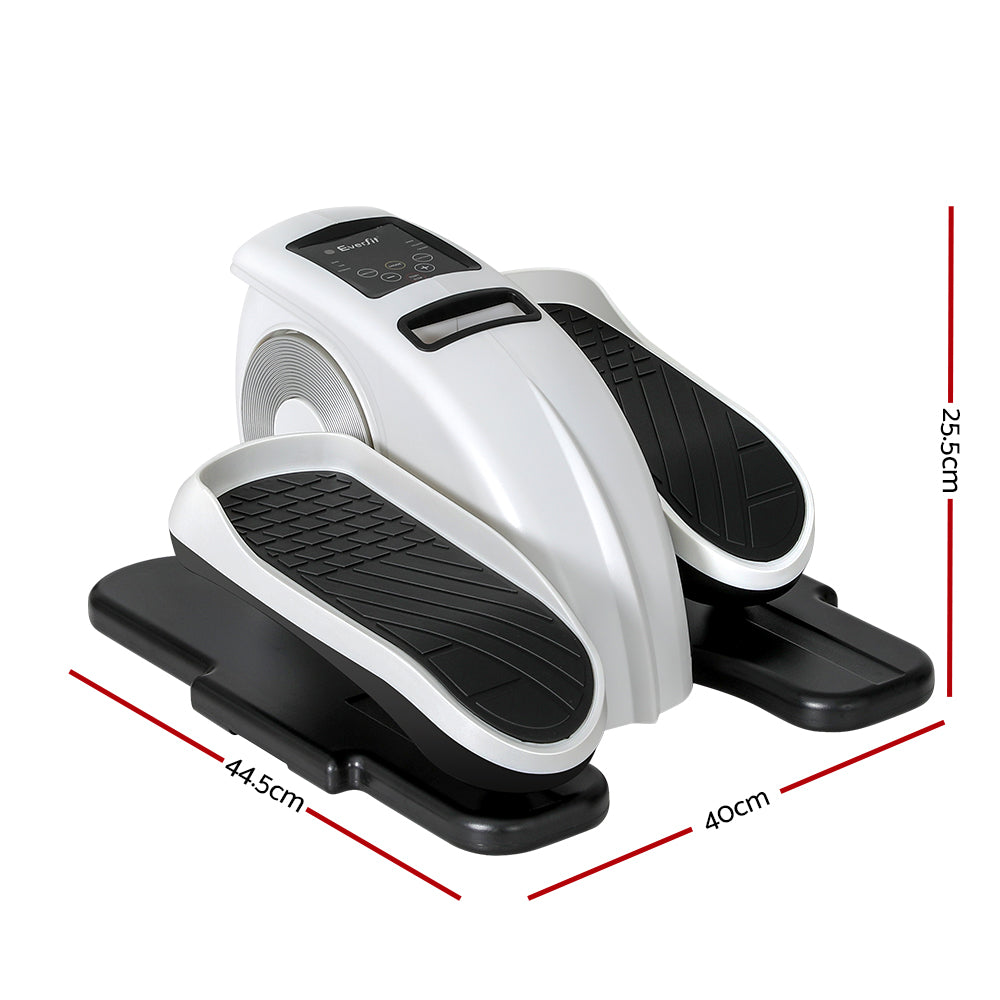Everfit Mini Exercise Bike Under Desk-White