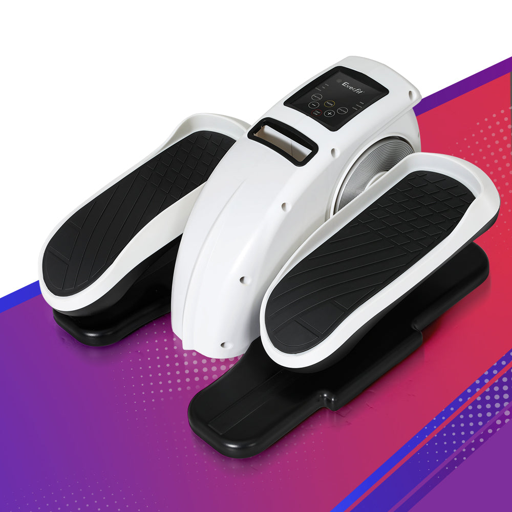 Everfit Mini Exercise Bike Under Desk-White