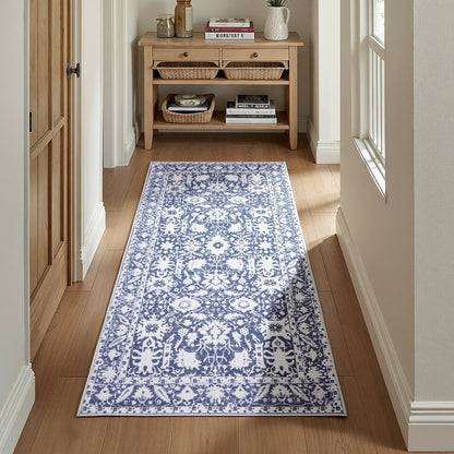Artiss Hallway Runner Rug 80x180cm Soft Velvet Washable Modern Kitchen Mat
