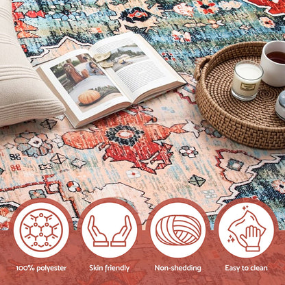 Artiss Floor Rug 200X290cm Large Washable Area Rug Modern Living Room Carpet Mat