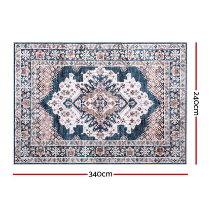 Artiss Floor Rug 240x340cm Large Washable Persian Area Rug Living Room Carpet