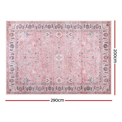 Artiss Floor Rug 200X290cm Large Washable Area Rug Vintage Living Room Carpet