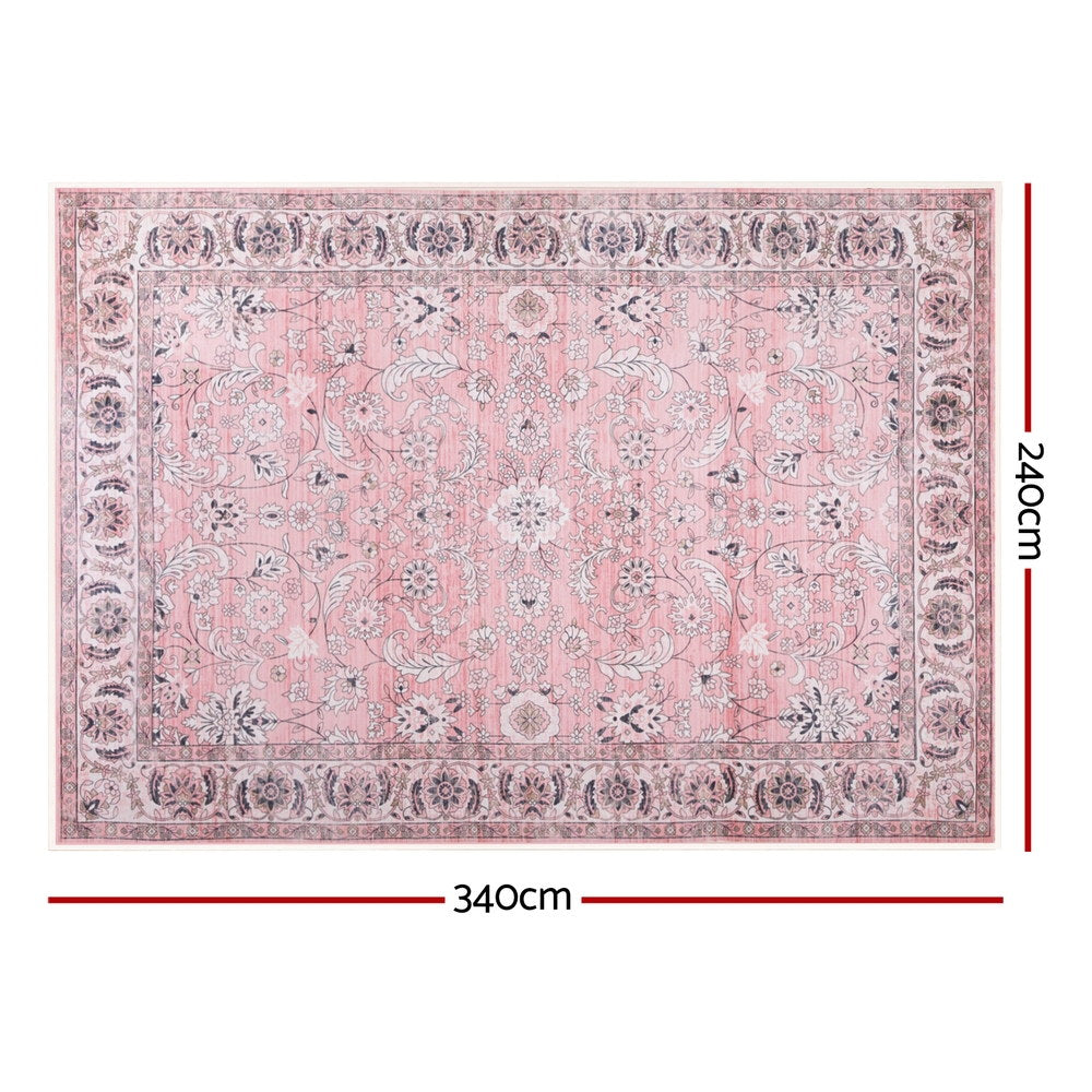 Artiss Floor Rug 240X340cm Large Washable Area Rug Vintage Living Room Carpet