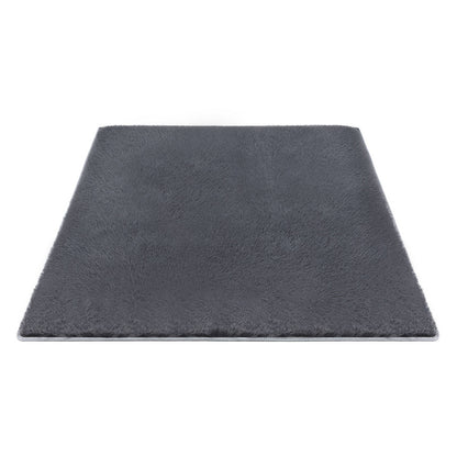 Artiss Floor Rug 200x290cm Plush Area Shaggy Rug Living Room Bedroom Carpet Grey