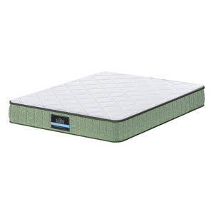 Giselle 25cm Memory Foam Mattress Dual Layer Zipper Cover Cool Charcoal Foam Mattresses Double