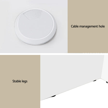 Artiss Corner Computer Desk Shelves CPU Stand L-shape Home Office Workstation Desks