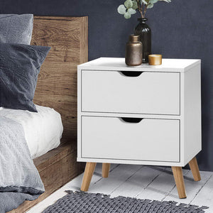Bedside Table Drawers Side Table Nightstand
