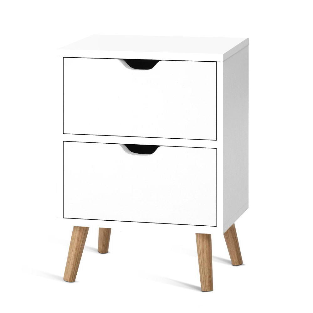 Bedside Table Drawers Side Table Nightstand