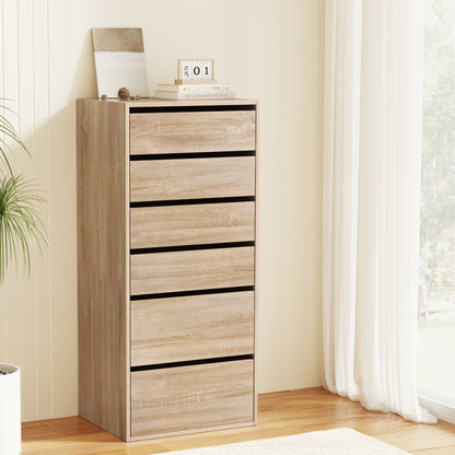 Artiss 6 Chest of Drawers Dresser Tallboy Pine