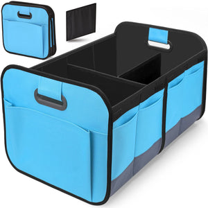 Collapsible Storage Box for Vehicle Organization 60x37x31cm

Efficiently organize your car trunk with our Foldable Fabric Car Trunk Organizer. This collapsible storage box provides 60x37x31cm of space, which is perfect for storing groceries, sports equipment, and more. Its foldable design allows for easy storage when not in use. Say goodbye to clutter and hello to a tidy car interior.