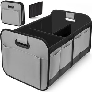 Collapsible Storage Box for Vehicle Organization 60x37x31cm

This Foldable Fabric Car Trunk Organizer is the perfect solution for keeping your vehicle organized. With its collapsible design and spacious 60x37x31cm size, it can easily hold all your belongings in place. Say goodbye to clutter and hello to a tidy and efficient trunk.