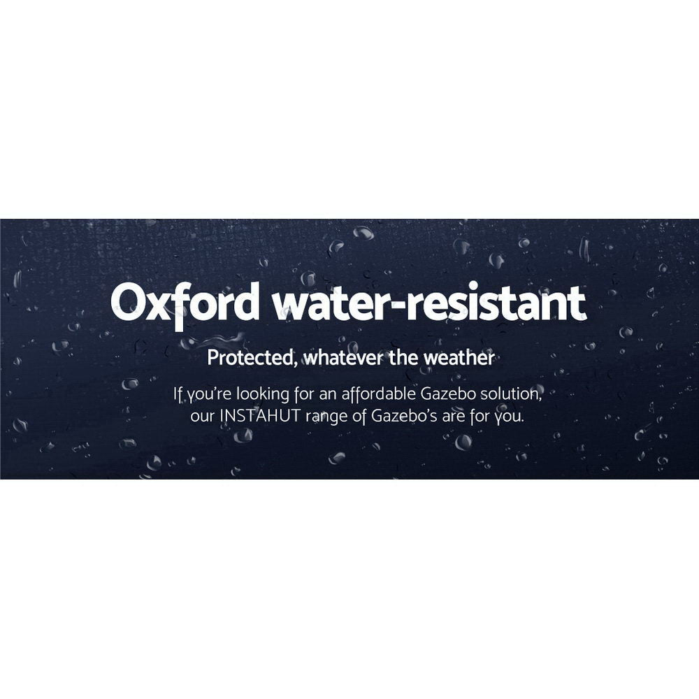 Gazebo Pop Up Marquee 3x6m Folding-Navy