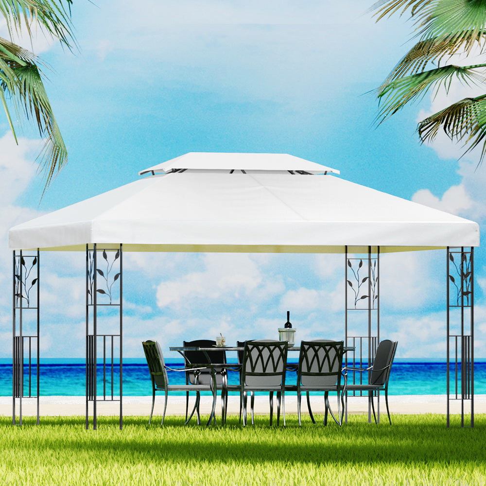Gazebo 4x3m Marquee-White