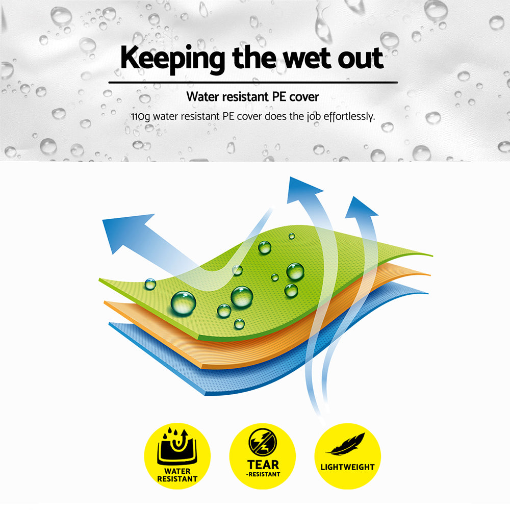 Gazebo 4x3m Marquee-White