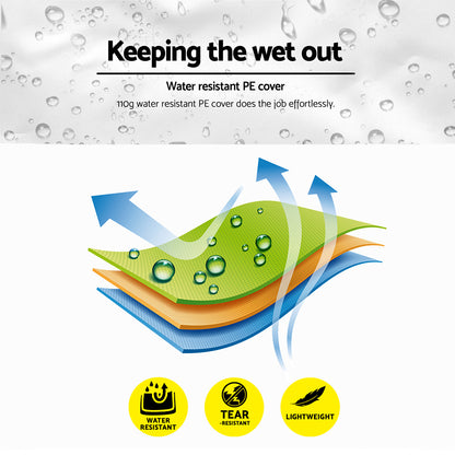 Gazebo 4x3m Marquee-White