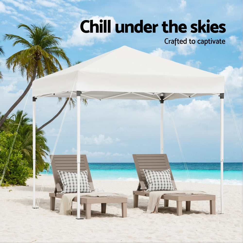 Gazebo 2x2m Outdoor Patio Garden Marquee Shade White
