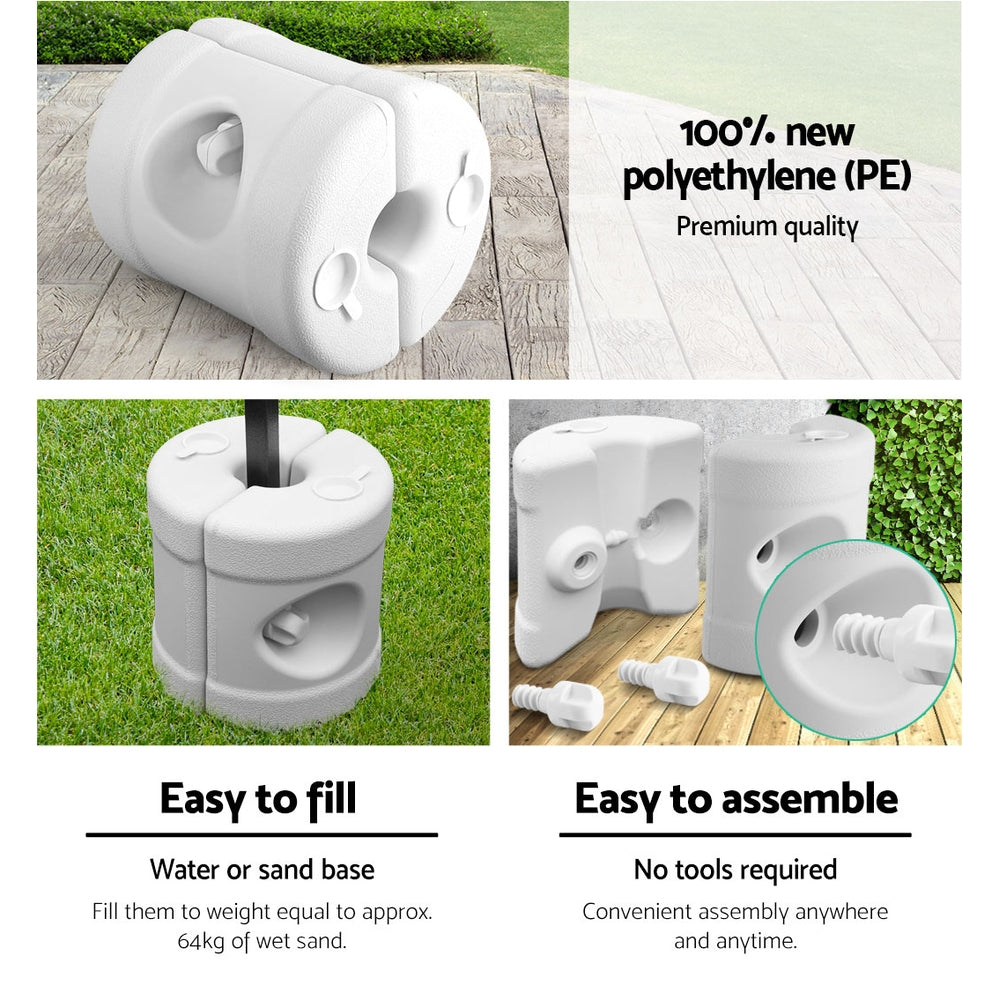 Gazebo Pop Up Marquee 3x4.5m-Black