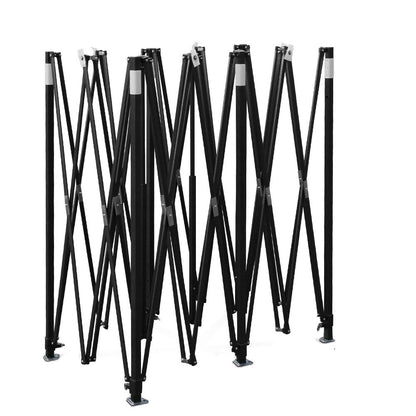 Gazebo Pop Up Marquee 3x6m-Black