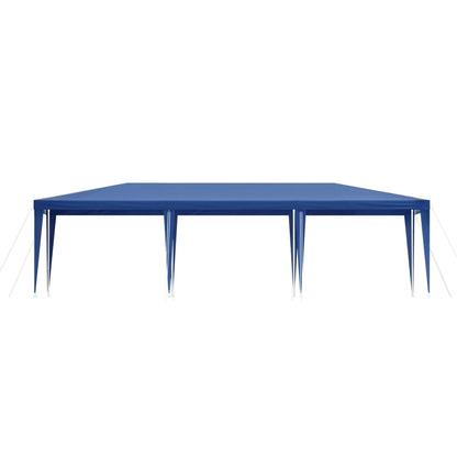 Gazebo 3x9m Wedding Party Marquee Tent Outdoor Event Camping Shade Blue
