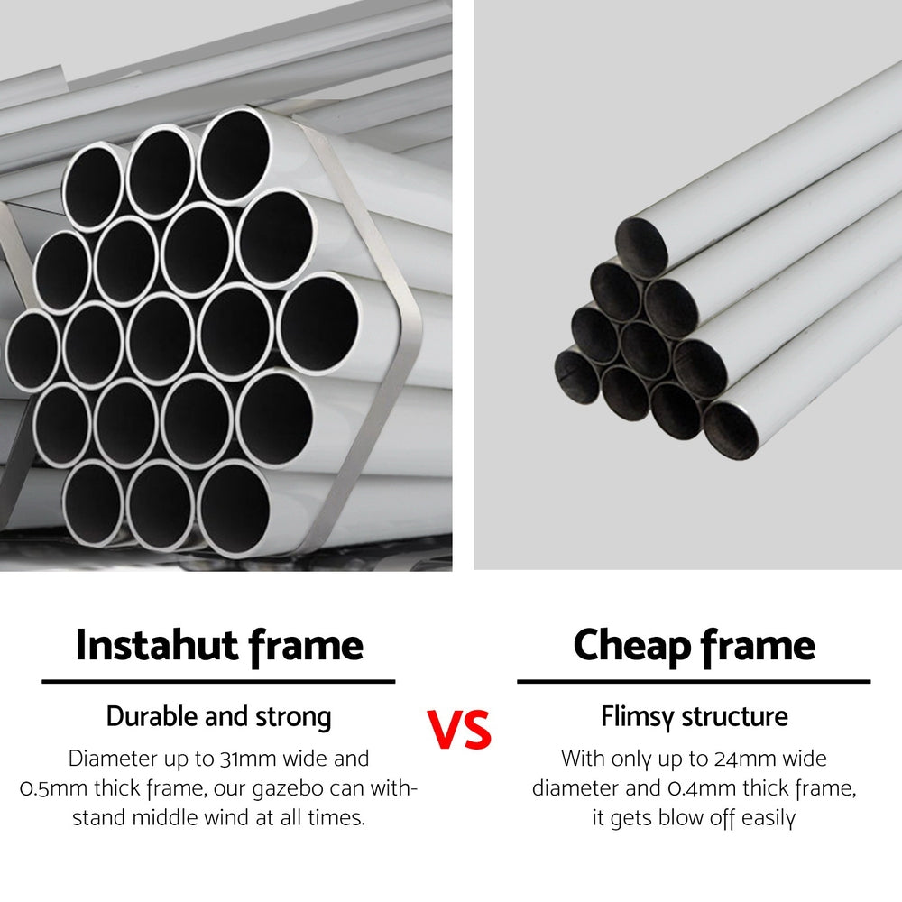 Gazebo 3x9m Wedding-White