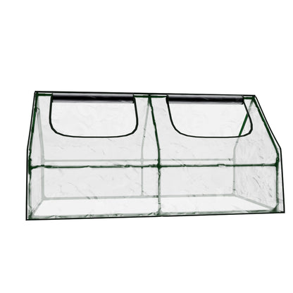 Green Fingers Greenhouse 1.8x0.9x0.9M Mini Green House Raised Garden Bed Planter Box