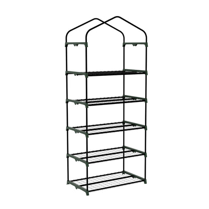 Green fingers Greenhouse 5 Tiers Mini Green House Garden Bed Planter Box 1.9x0.7x0.5M