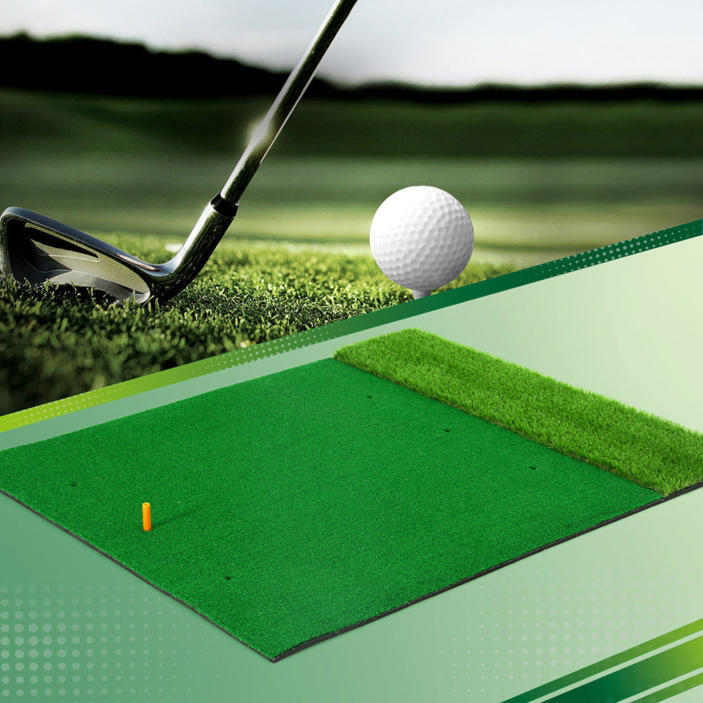 Everfit Golf Hitting Mat Portable Driving Range Practice Training Aid 2 in 1