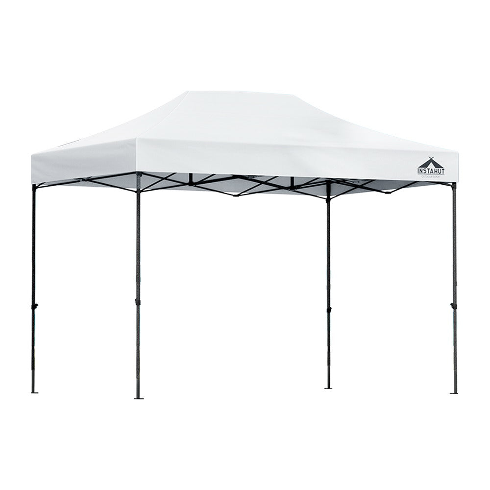Gazebo Pop Up 3x4.5m w/Base Pod x4 Marquee Folding Outdoor Wedding Camping Tent Shade Canopy White


Constructed with durable PU-coated Oxford fabric and treated with UV and water repellent solutions, the INSTAHUT 3X4.5 Pop Up Gazebo provides ample coverage of 450 x 300cm. This versatile and strong structure is perfect for outdoor events, offering shade and shelter from unforeseen weather.