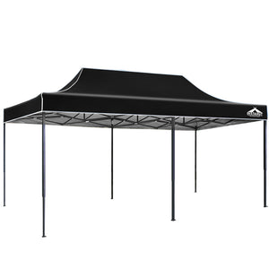Instahut Gazebo Pop Up Marquee 3x6 Folding Outdoor 500D Tent Base Pod Black


Whether you're planning an outdoor wedding, staging a marquee event, organizing a field trip, or preparing for a market weekend, one element that always presents a challenge is the unpredictable weather. That's where the INSTAHUT Gazebo makes all the difference, with its ability to withstand any weather and ensure the success of your event.