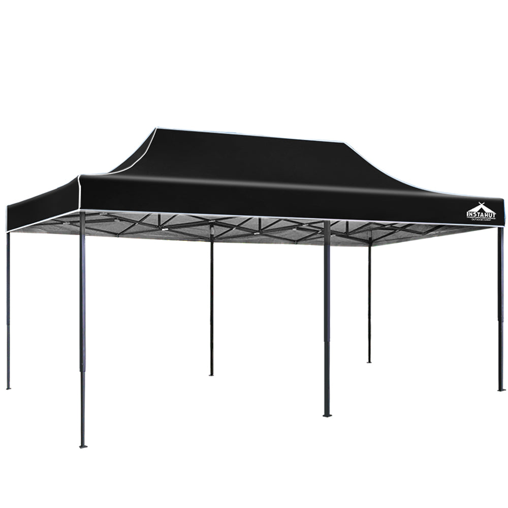 Instahut Gazebo Pop Up Marquee 3x6 Folding Outdoor 500D Tent Base Pod Black


Whether you're planning an outdoor wedding, staging a marquee event, organizing a field trip, or preparing for a market weekend, one element that always presents a challenge is the unpredictable weather. That's where the INSTAHUT Gazebo makes all the difference, with its ability to withstand any weather and ensure the success of your event.