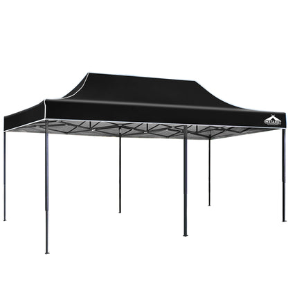 Instahut Gazebo Pop Up Marquee 3x6 Folding Outdoor 500D Tent Base Pod Black


Whether you're planning an outdoor wedding, staging a marquee event, organizing a field trip, or preparing for a market weekend, one element that always presents a challenge is the unpredictable weather. That's where the INSTAHUT Gazebo makes all the difference, with its ability to withstand any weather and ensure the success of your event.