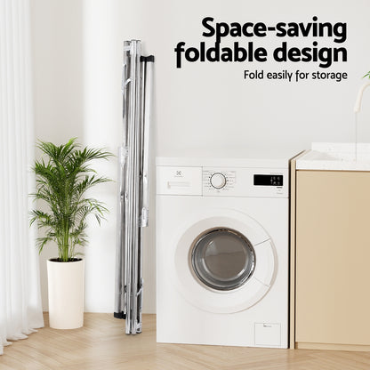 Artiss Clothes Rack Adjustable Foldable Steel