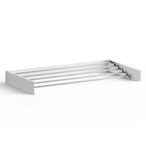 Artiss Clothes Rack Wall Mounted Airer Foldable White