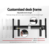 Artiss Standing Desk Frame Only Motorised Black