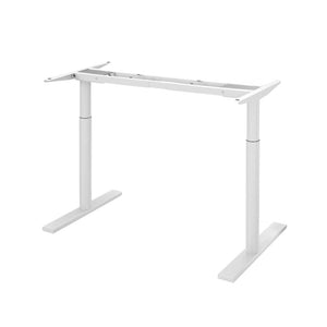 Artiss Standing Desk Frame Only Dual Motor Motorised Adjustable 125KG Load White