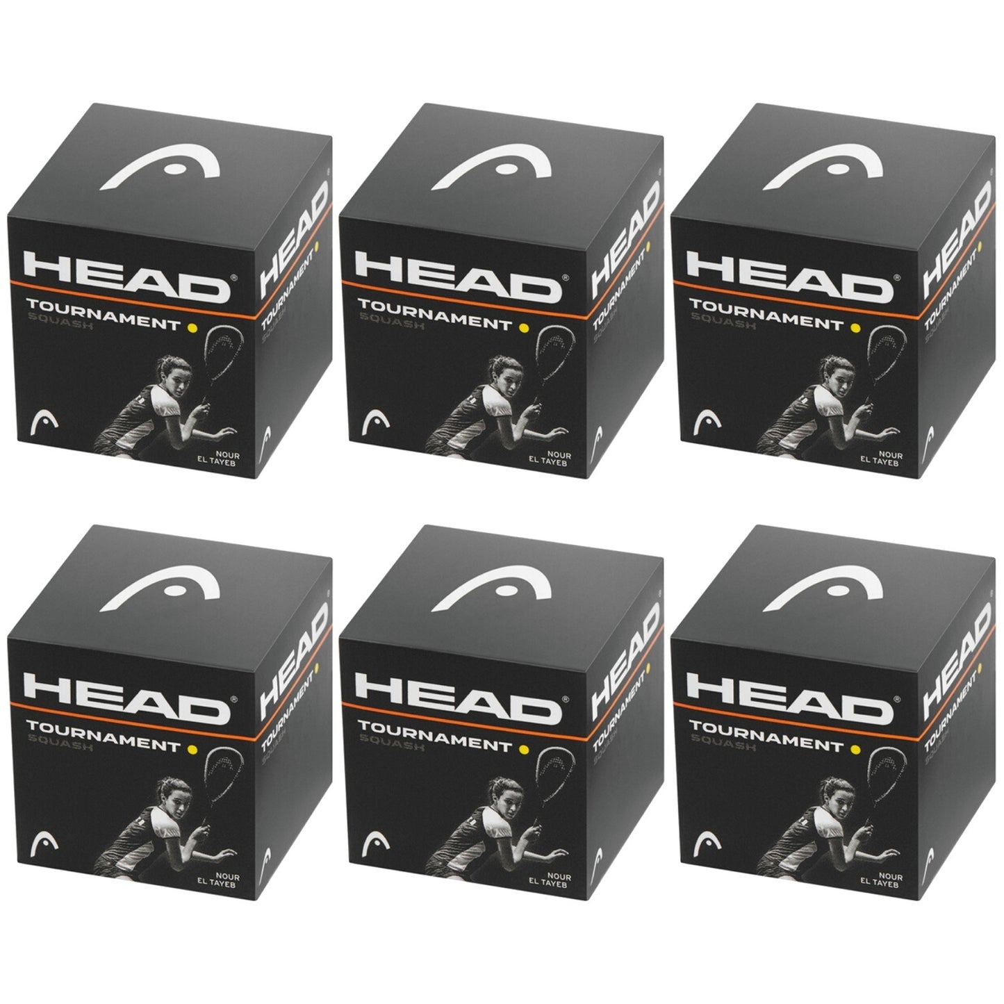 HEAD Tournament Squash Ball Advanced Training Competition Bulk - 6 Balls

As a leader in the squash industry, HEAD provides the perfect product for advanced training and competition with our HEAD Tournament Squash Ball. With a bulk package of 6 balls, you'll have plenty of durable, high-performance options for your competitive play