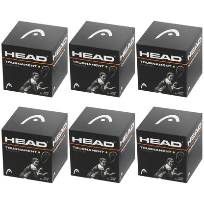 HEAD Tournament Squash Ball Advanced Training Competition Bulk - 6 Balls

As a leader in the squash industry, HEAD provides the perfect product for advanced training and competition with our HEAD Tournament Squash Ball. With a bulk package of 6 balls, you'll have plenty of durable, high-performance options for your competitive play