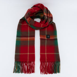 Heated Electric Scarf Christmas Plaid
