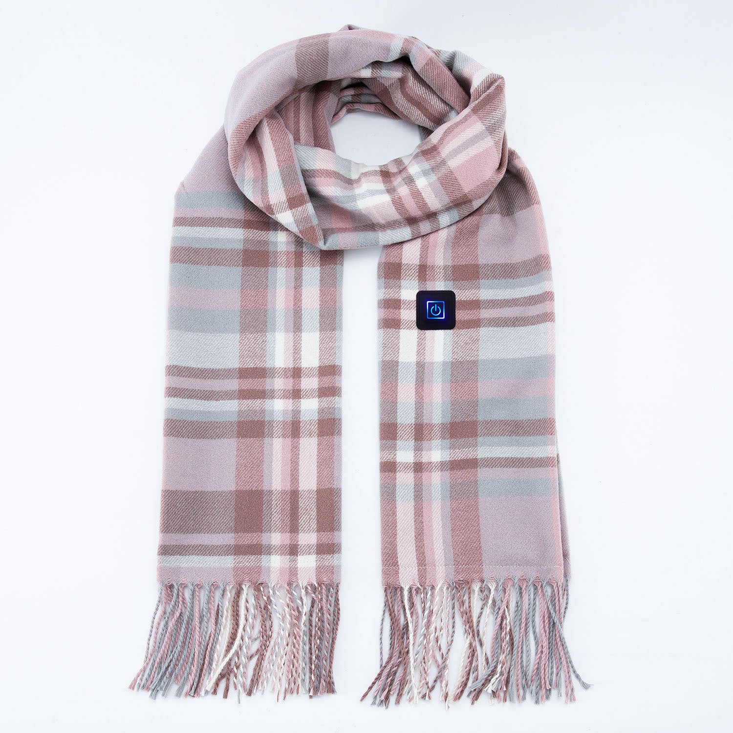 Heated Electric Scarf Light Pink Plaid Electric Warming Scarf Winter Outdoor Essential (Without power bank)

Experience incredible warmth and unbeatable comfort with our Intelligent Heated Scarf. Designed to deliver fast and even heat, this scarf is ideal for keeping cozy during outdoor adventures, commutes, or cozy nights in. With 3 temperature settings, a convenient washable design, and USB power, it's the ultimate winter essential