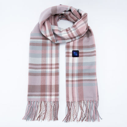 Heated Electric Scarf Light Pink Plaid Electric Warming Scarf Winter Outdoor Essential (Without power bank)

Experience incredible warmth and unbeatable comfort with our Intelligent Heated Scarf. Designed to deliver fast and even heat, this scarf is ideal for keeping cozy during outdoor adventures, commutes, or cozy nights in. With 3 temperature settings, a convenient washable design, and USB power, it's the ultimate winter essential