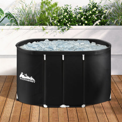 Weisshorn Portable Ice Bath Tub 120x70x70CM 