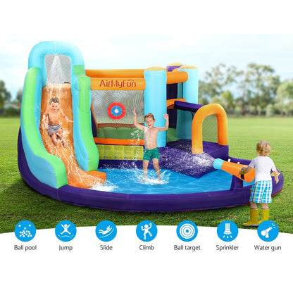 AirMyFun Inflatable Water Slide Kids Jumping Castle Trampoline Outdoor - Factory Direct Shop