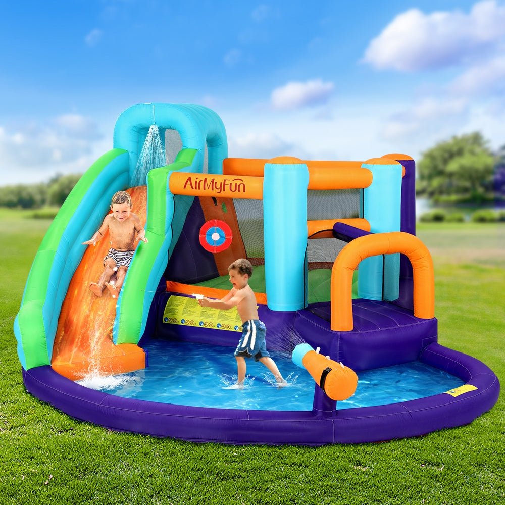 AirMyFun Inflatable Water Slide Kids Jumping Castle Trampoline Outdoor - Factory Direct Shop