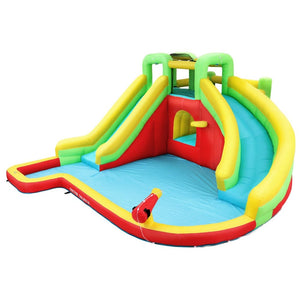 Doctor Dolphin Kids Inflatable Pool Water Slide Park Jumping Castle 575X445CM - Factory Direct Shop