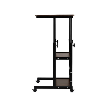 Artiss Laptop Desk Height Adjustable Mobile Workstation Computer Desks 60CM